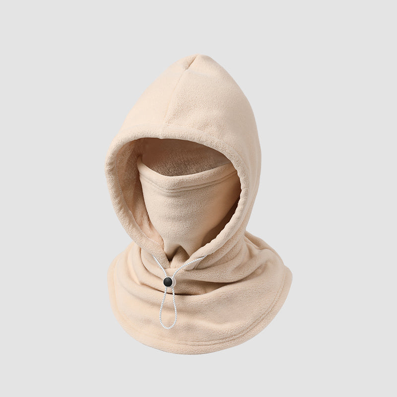 Cagoule 3-en-1 doublée sherpa – Beige